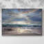 Aqua Blue Morning, reproduction d'art sur toile-94362806-94362804