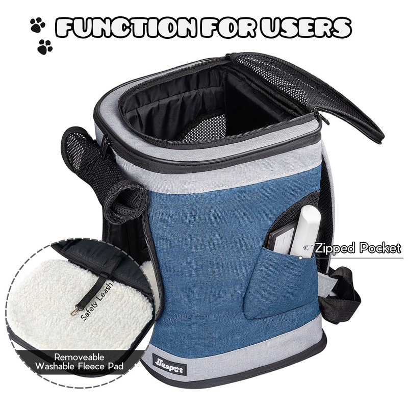 Collapsible Pet Carrier, Blue