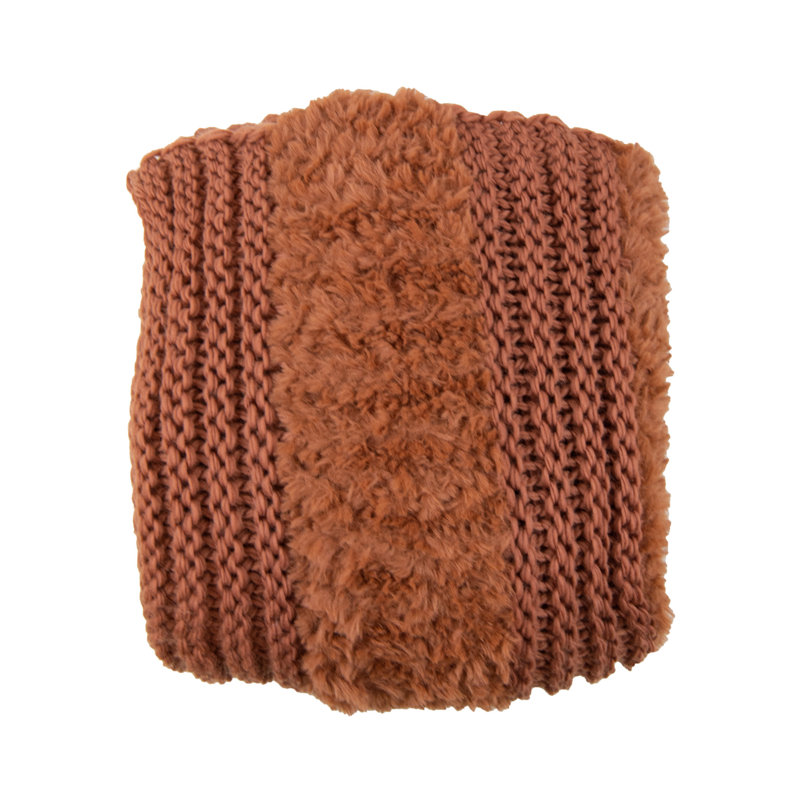 Jeté tricoté Your Your Lifestyle par Donna, rouille