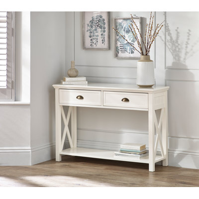 Ladd 110cm Solid Wood Console Table