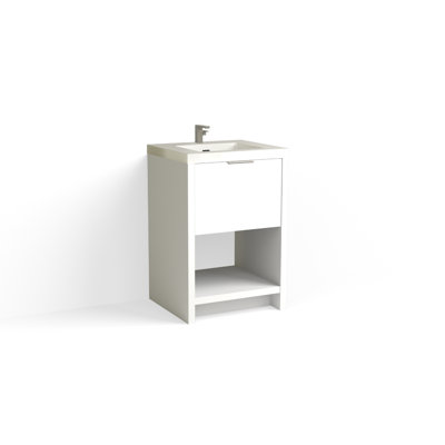 Vista 24" W Freestanding Single Bathroom Vanity
