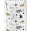 Drap-housse pour lit de bébé Mod Jungle