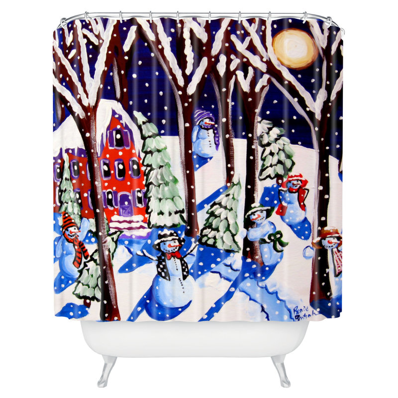Faustine Floral Shower Curtain