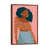 Classic Brown Wood Framed Canvas selected