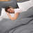 Organic Cotton Jersey Knit Duvet Cover-88286101-88286102