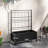 Outsunny Galvanized Raised Garden Bed with Trellis for Climbing Vines Vegetables Flowers, Outdoor Planter Box, 35.4" x 15.7" x 47.2"-128986326
