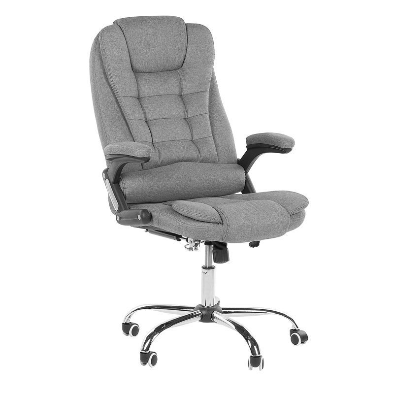 Johnsen Executive Chair with Headrest, Grey