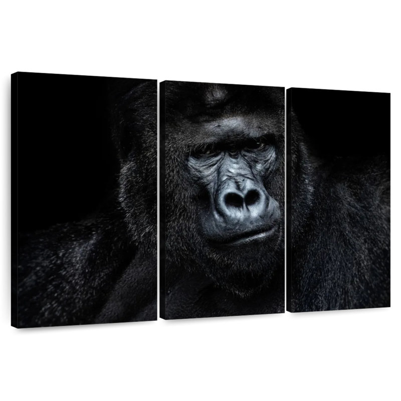 Brampt Serious Gorilla, 24" H x 38" W