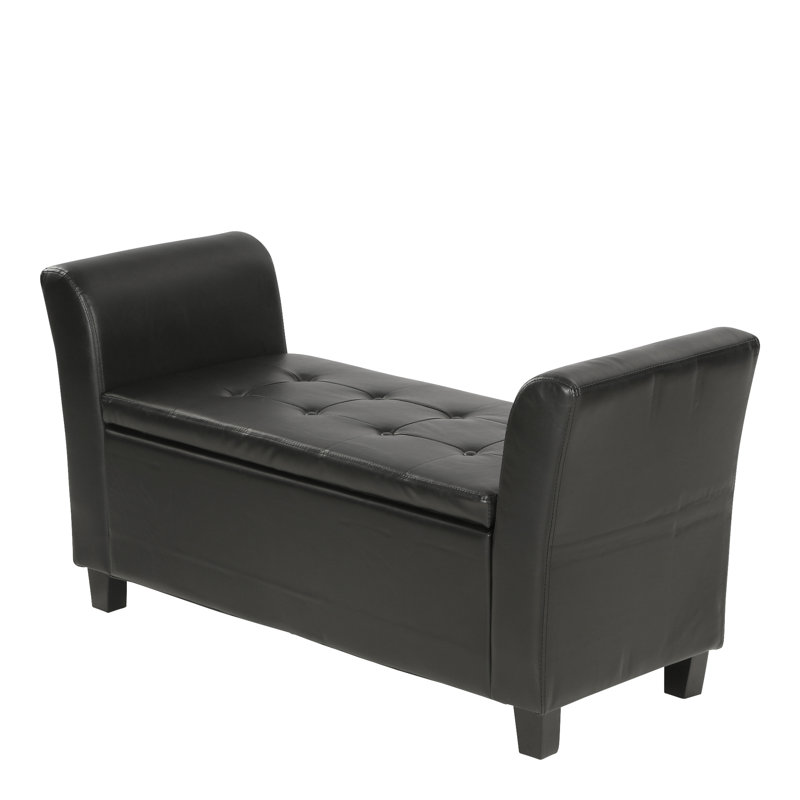 Ashley Storage Bench, Black