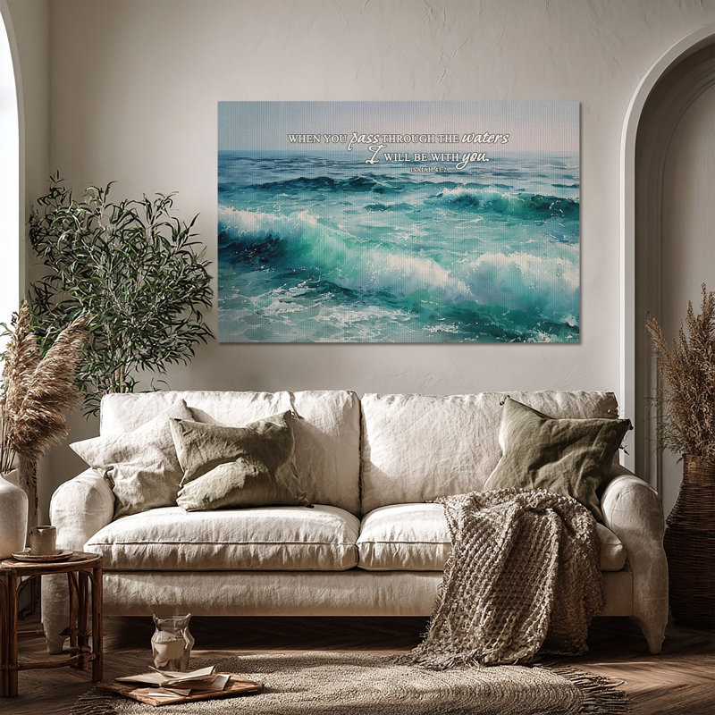 Art mural sur toile grande taille You Are With Me - décor de salon, de chambre à coucher ou de bureau, L 36 po x H 24 po
