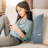 Sit-up Back Comfort Linen Sofa Back Support Wedge Pillow Decorative Bed Throw Pillow Compression-12876172-12876173