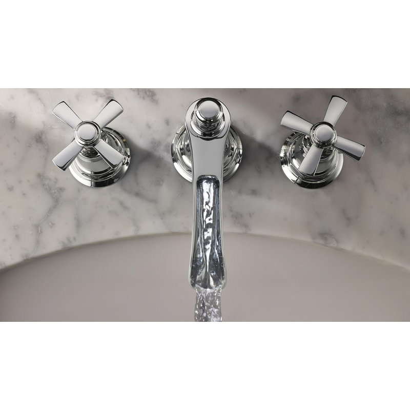 Rook® Roman Tub Lever Handle Kit, Chrome, Cross