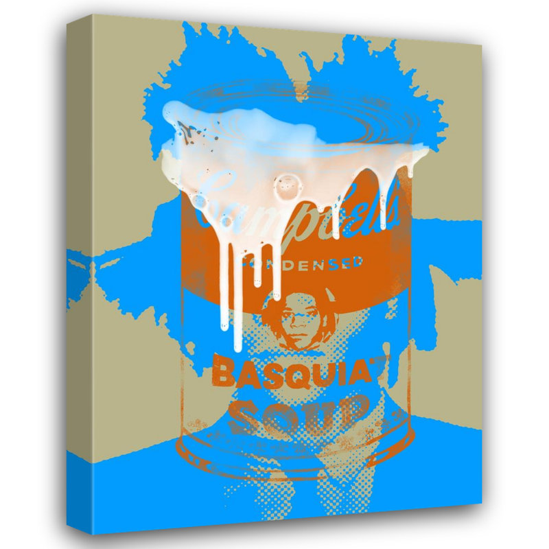 «Basquiat Soup» par Stephen Chambers, impression sur toile tendue, L 32 po x H 36 po