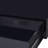 Coleen Black High Gloss & Chrome Finish Writing Desk W/USB-2131771317