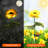Yellow Stainless Steel Solar Powered Integrated LED Pathway Light