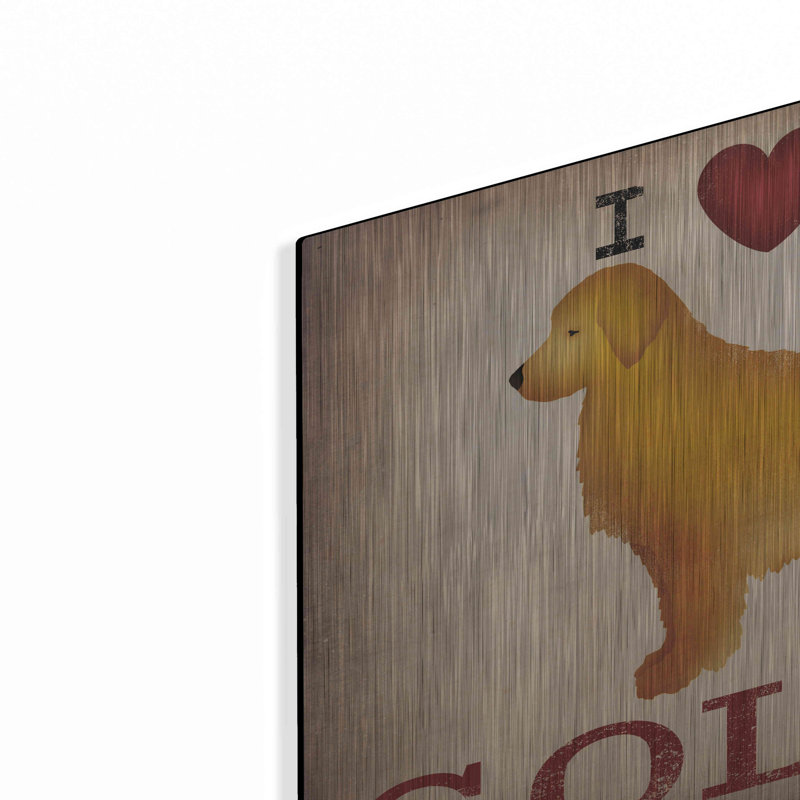 «Golden Dog At Show Love III» par Ryan Fowler, H 16 po x l 24 po