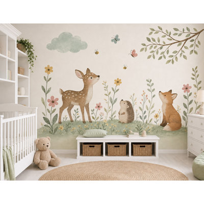 Papier peint animaux aquatiques Woodland