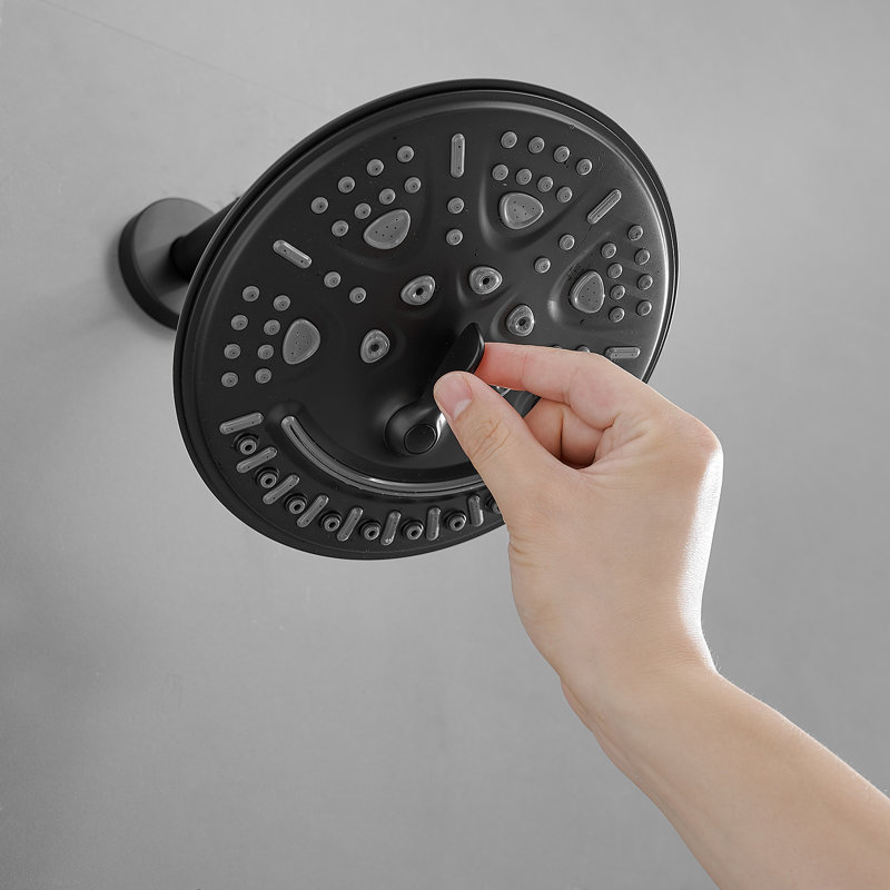 All-In-One Kit with Rough in-Valve, Matte Black