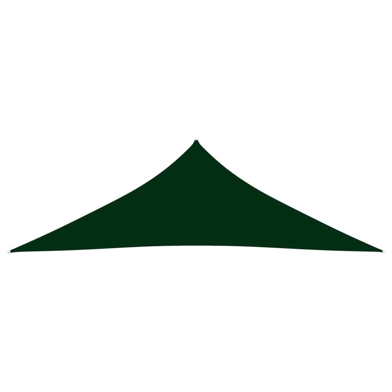 Andillac 3.5m x 3.5m x 4.9m Triangular Shade Sail, Dark Green