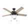 52" Viola 5 - Blade Standard Ceiling Fan with Pull Chain and Light Kit Included