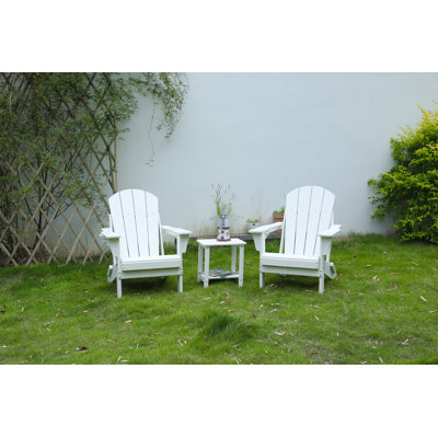 Chaise Adirondack pliante avec table d'appoint