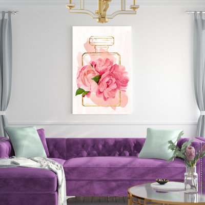 «Perfume Bloom II» par Annie Warren, reproduction sur toile tendue