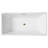 67" x 32" Freestanding Soaking Acrylic Bathtub-83677361