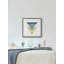 Teal And Yellow Triangles by Marmont Hill - Single Picture Frame Painting-41281889