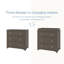 Harmony 3-Drawer Changing Table Dresser-1146149927