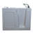 Prairie 45.75 " L x 26 " W Walk-in and Mounting / Installation Required Fiberglass Bathtub with Faucet-23009614-23009613