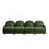 Ours en peluche vert