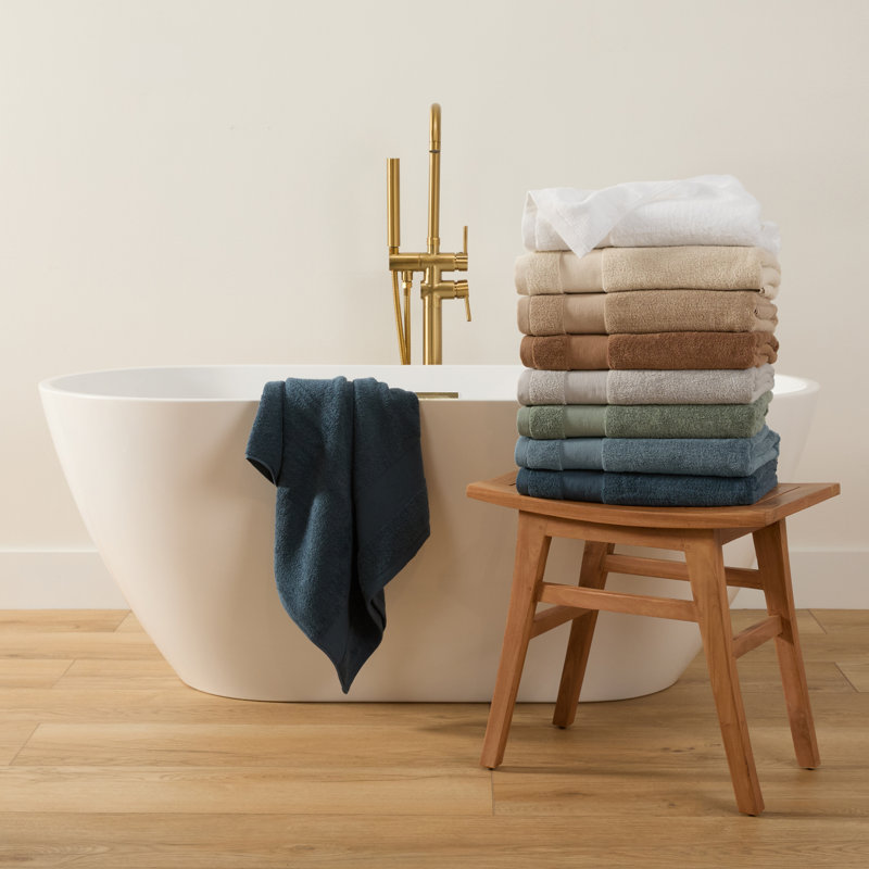 Ensemble de serviettes 100% coton Berner, Ivoire ivoire