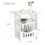 Almuth 46cm W Plastic Bedside Table