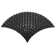 Shape 20" x 20" Ceramic Grid Mosaic Tile