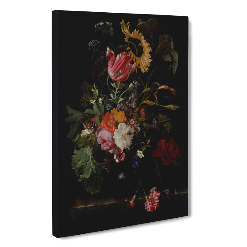 Still Life With Flowers Vol.5 by Maria Van Oosterwijk - Wrapped Canvas Painting, 50cm H x 35cm W x 3cm D