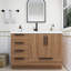 Meuble-lavabo autoportant avec tiroirs latéraux Carla-2065889996-2065889999