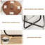 Metal Base Dining Table