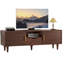 Hadwin Media Centre Console for TVs up to 65", Mid Century Modern TV Stand with Drawer and Cabinets