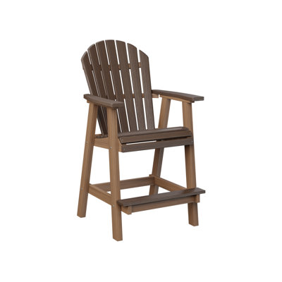 Comfo Back Outdoor Bar Stool