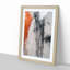 Paint Splashes in Abstract - Framed Print-55735669-55735670
