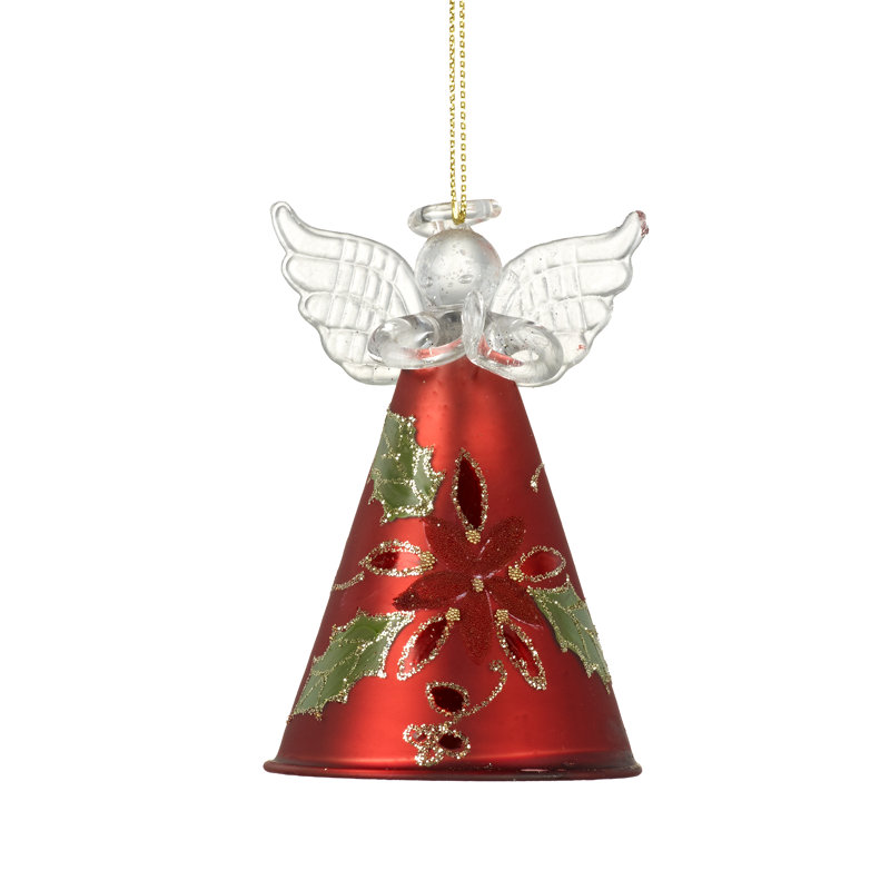 Mcdaniel 10cm Glass Hanging Figurine Ornament