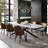 Cerinle 78.74'' to 110.24'' Extendable Rectangular Sintered Stone Dining Table for 8-10-1433013451