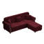 Canapé Chesterfield 82,6 po Mid-Century-798475166