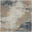 Tapis abstrait gris / bleu / ivoire-1630416537