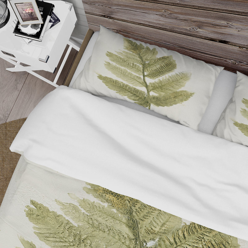 Simple Forest IV - Ensemble de housse de couette Farmhouse - Microfibre de polyester