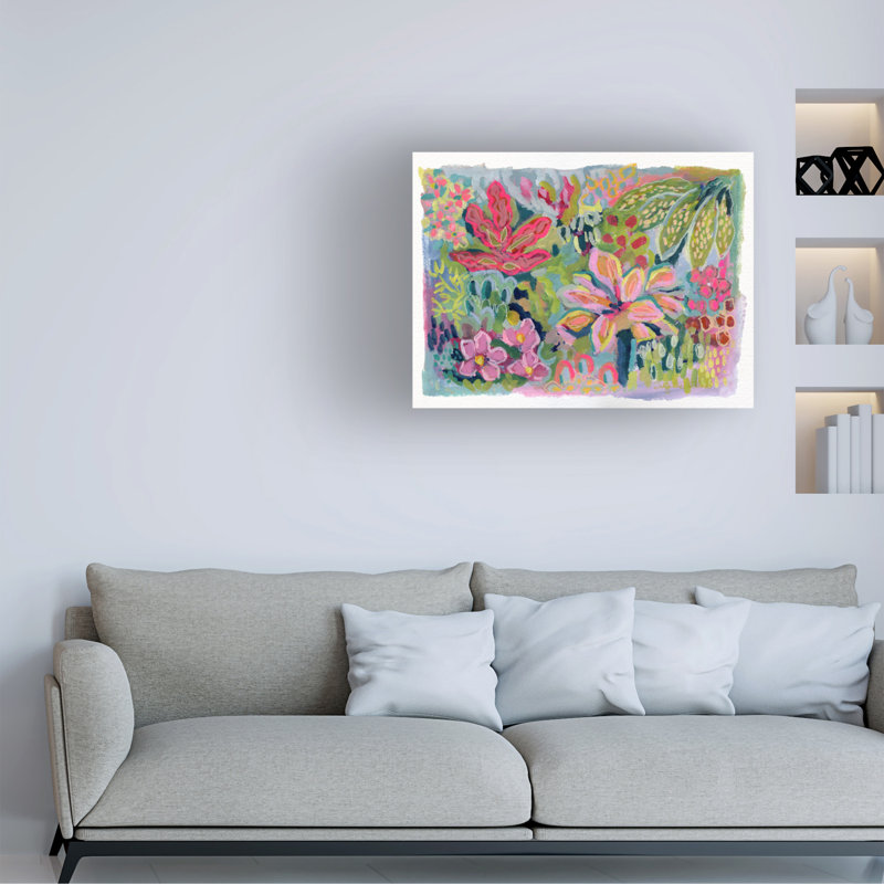 Art mural sur toile tendue - Tropical Paradise 2 de Suzanne Allard pour décoration de salon, de chambre à coucher ou de bureau - 35 x 47