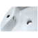 ANZZI Vitruvius Series 18.5'' White Vitreous China Circular Bathroom Sink with Overflow