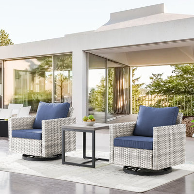 Nazime 2 Person Seating Group with Cushion