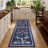 Jungle 2x6 Kitchen Runner Rug, Washable Animal Print Soft Non Slip Hallway Runner Tropical Botanical Ultra Thin Peacock Monkey Floor Rugs-2144069606-2144069600