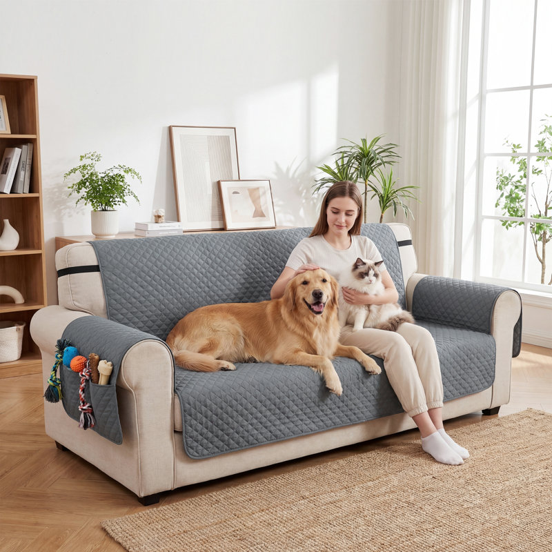 Sofa Slipcover, 0.5" H x 306" W 